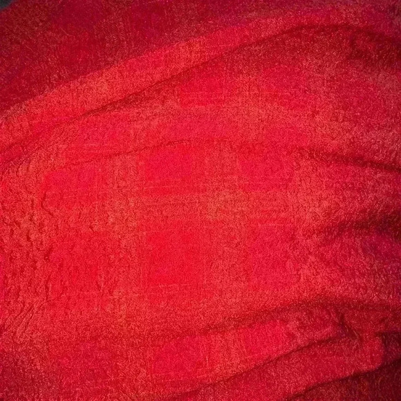 Lularoe large red‎ plaid Madison skirt. EUC. Faint mustard stripes. Love plaid🔥 - Picture 6 of 7